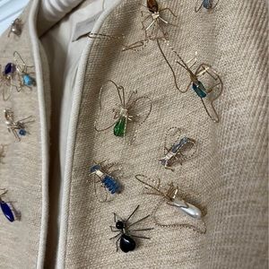 Zara Coat with embellishments